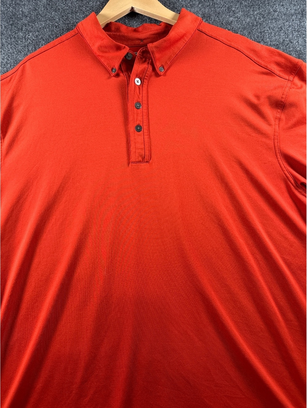 OGIO Mens 3XL Red Performance Polo Shirt Stretch Golf Athletic Short Sleeve
